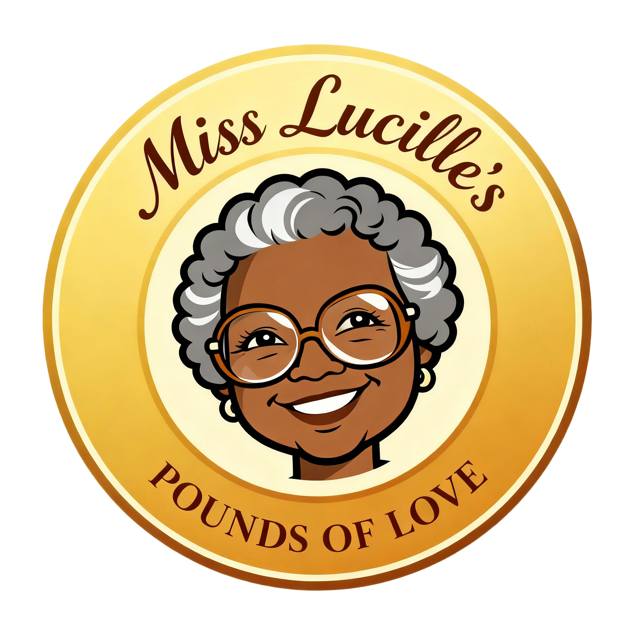 Miss Lucille's Pounds of Love Logo